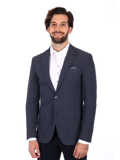 GIACCA MONOPETTO FB UOMO BLU