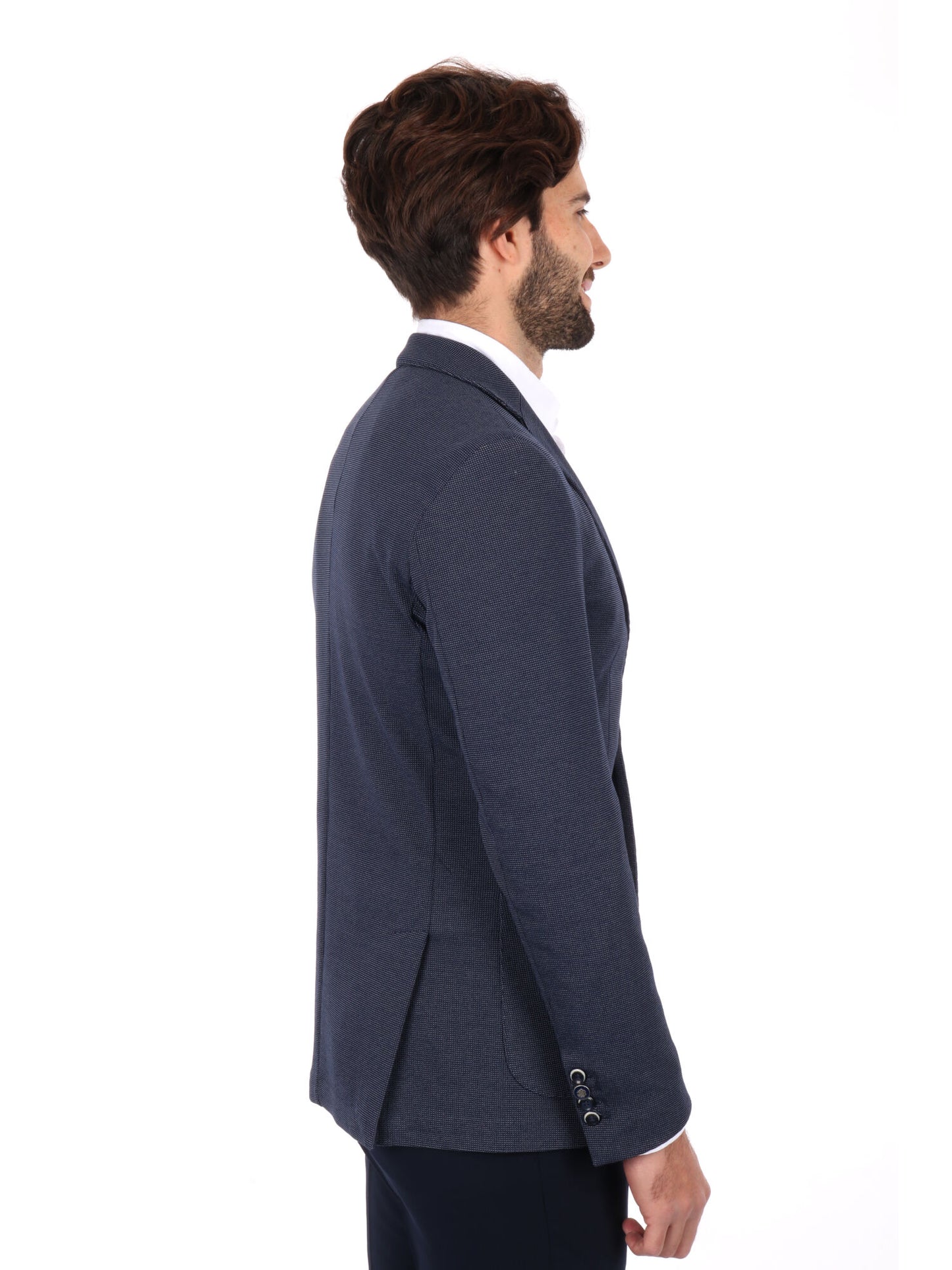 GIACCA MONOPETTO FB UOMO BLU