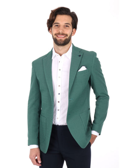 GIACCA MONOPETTO FB UOMO VERDE