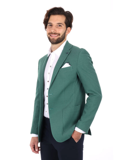 GIACCA MONOPETTO FB UOMO VERDE
