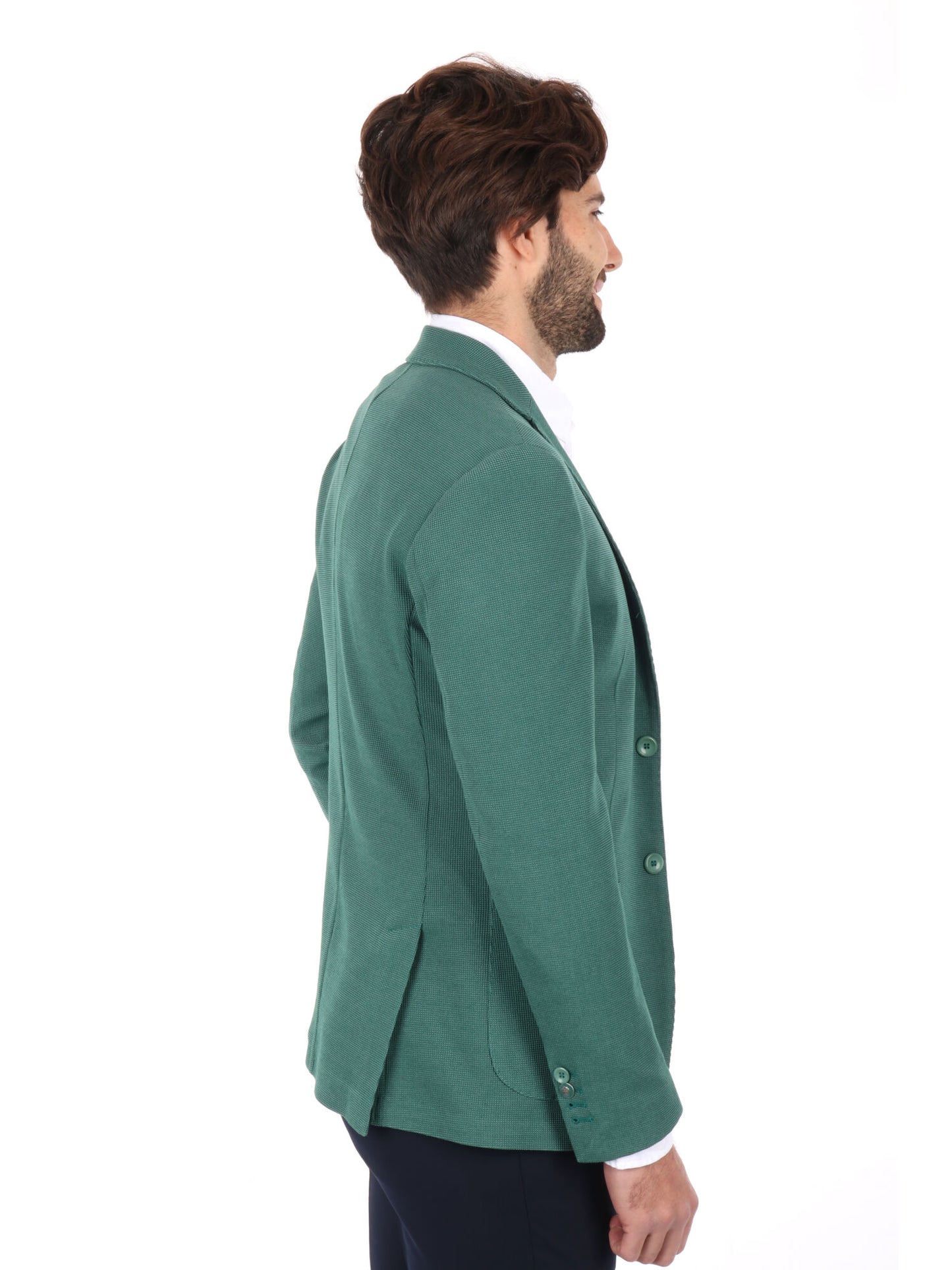 GIACCA MONOPETTO FB UOMO VERDE