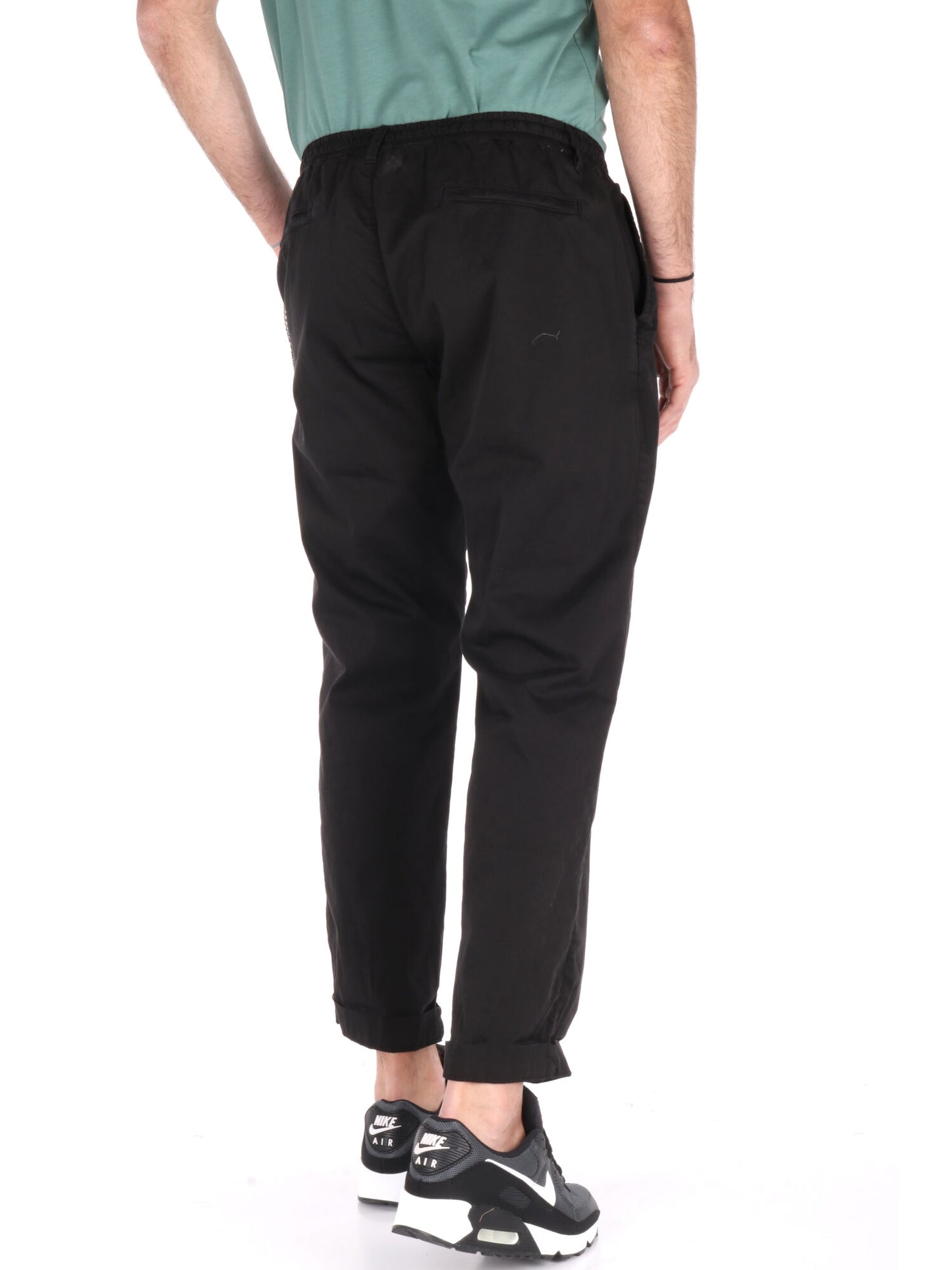 PANTALACCIO FLAUTO FB UOMO NERO