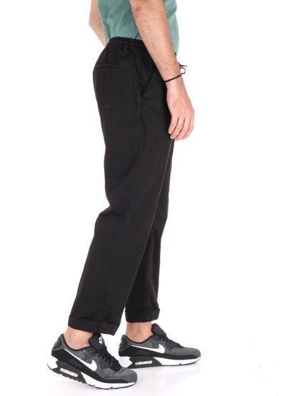 PANTALACCIO FLAUTO FB UOMO NERO