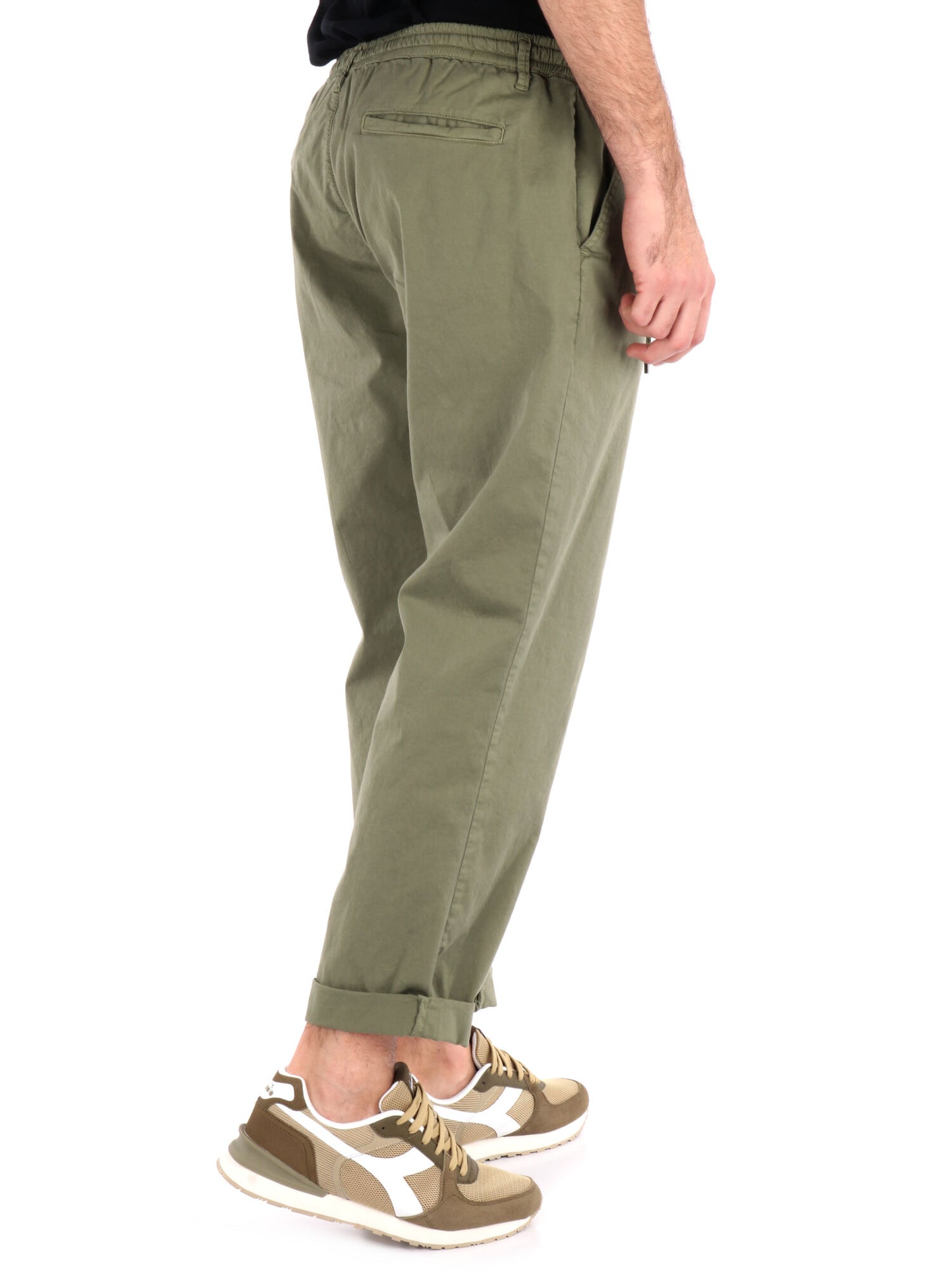 PANTALACCIO FLAUTO FB UOMO SALVIA