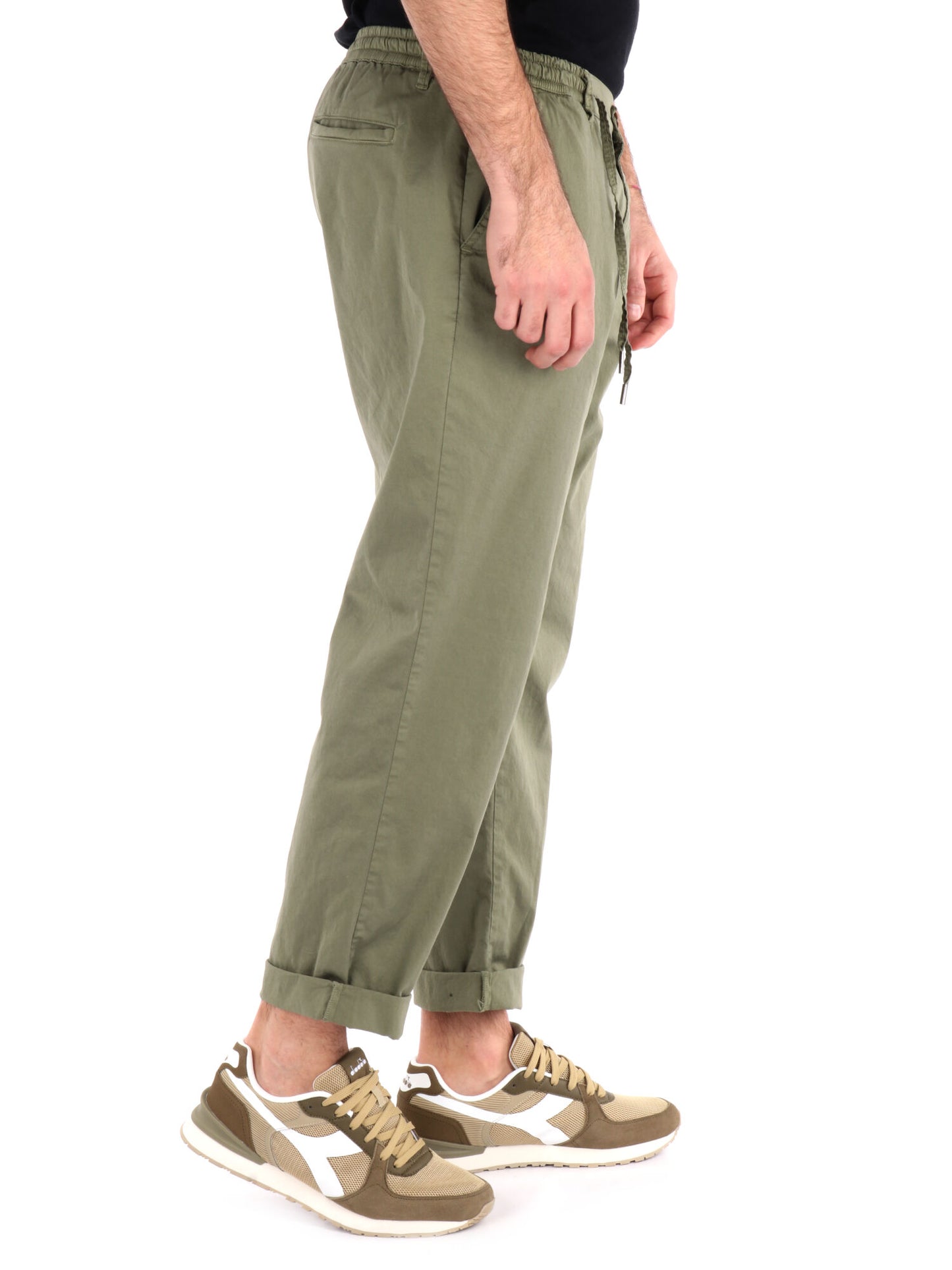 PANTALACCIO FLAUTO FB UOMO SALVIA