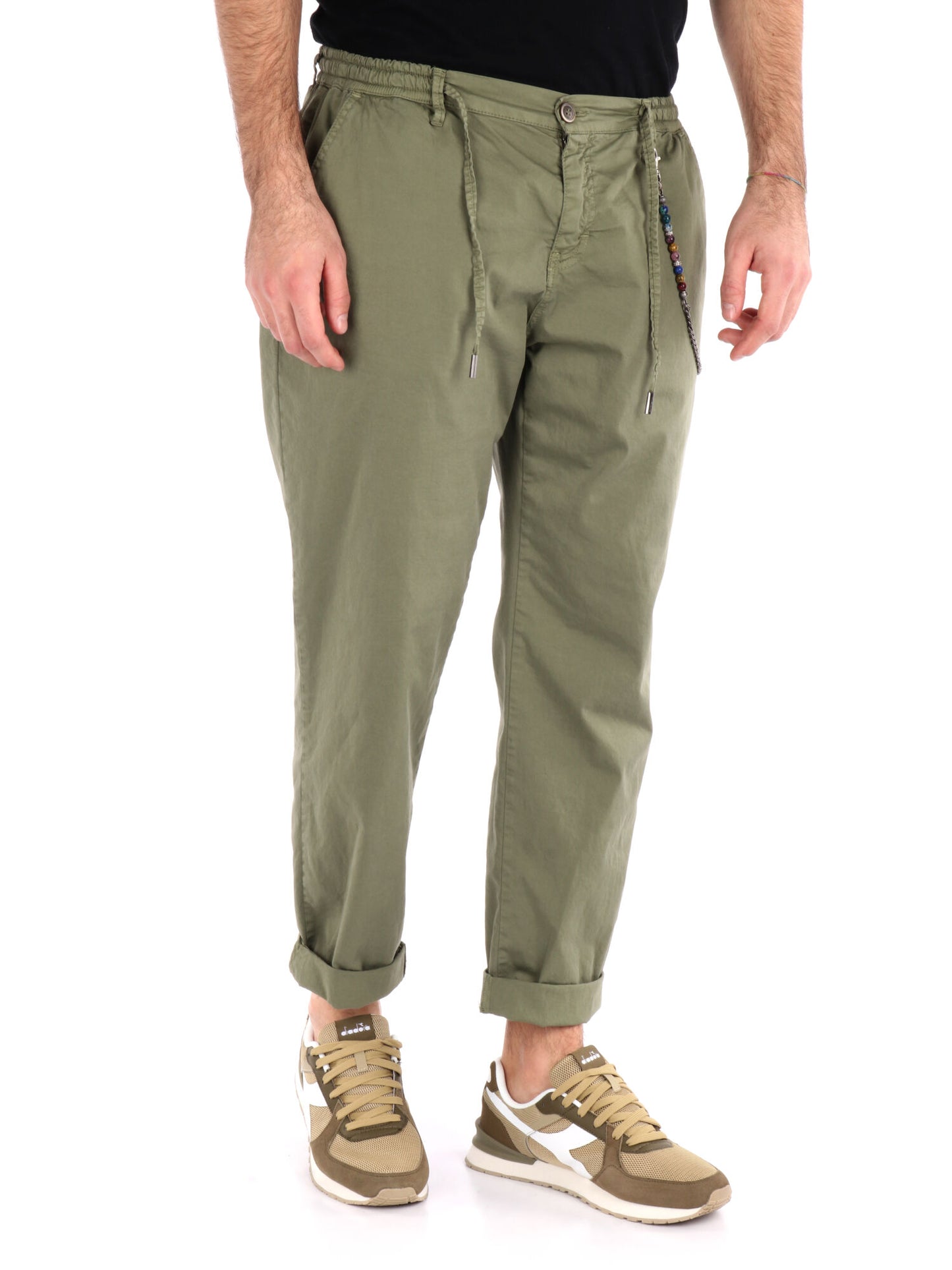 PANTALACCIO FLAUTO FB UOMO SALVIA