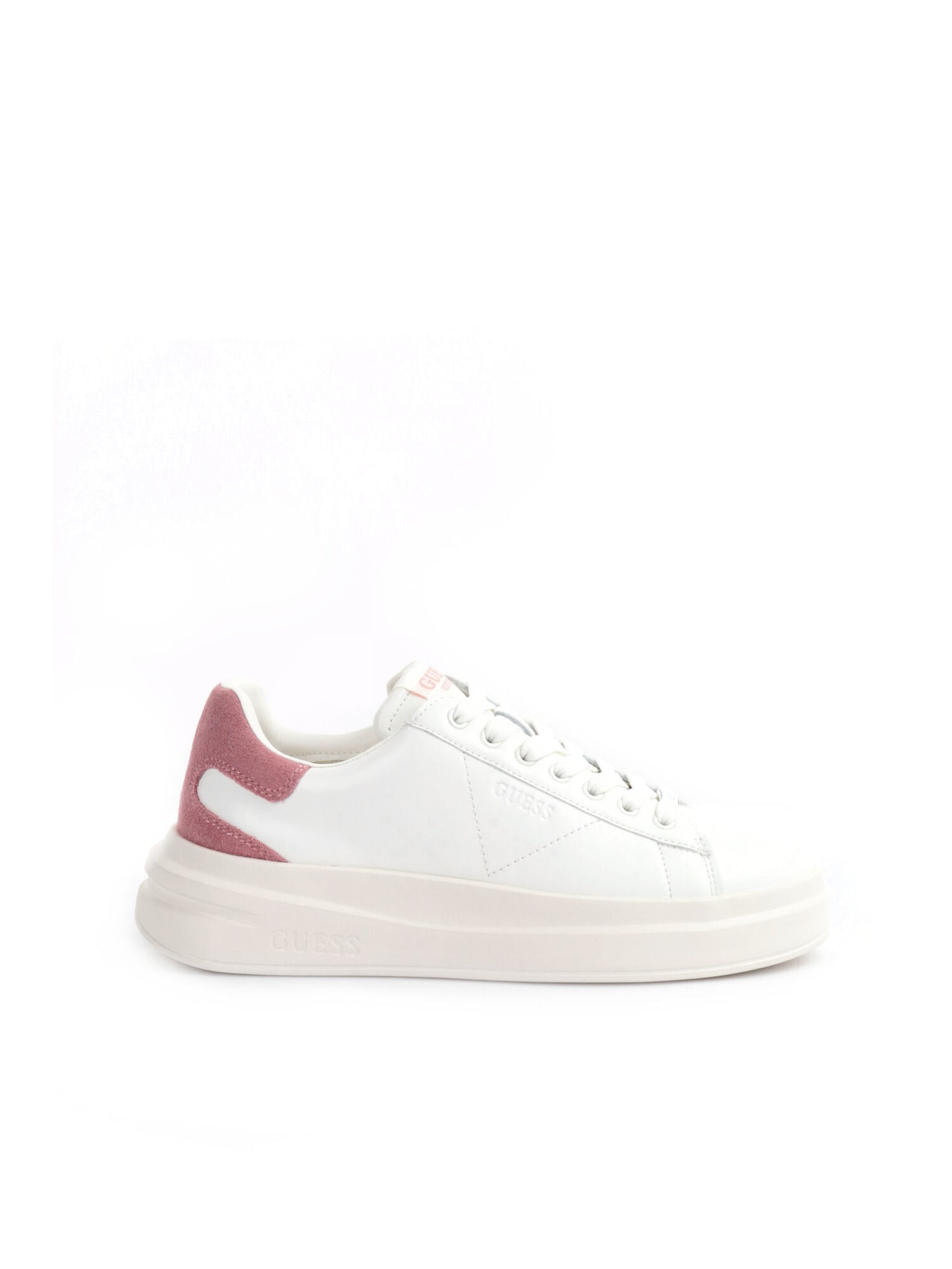 SNEAKERS ELBA GUESS DONNA BIANCO ROSA