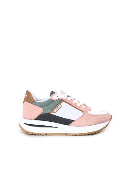 SNEAKERS ENERGY2 GUESS DONNA BIANCO ROSA