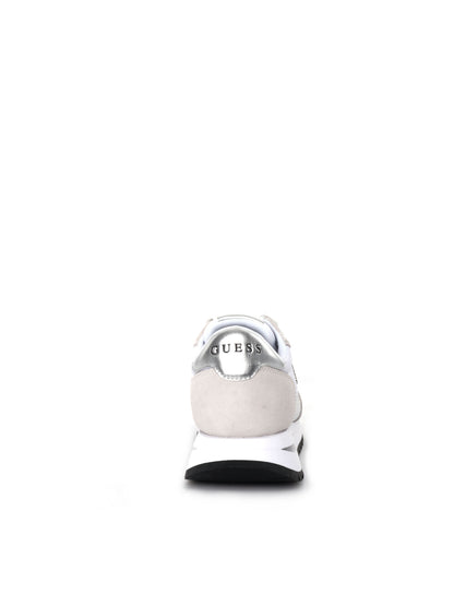 SNEAKERS ENERGY GUESS DONNA BIANCO ARGENTO