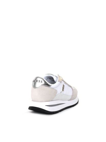 SNEAKERS ENERGY GUESS DONNA BIANCO ARGENTO