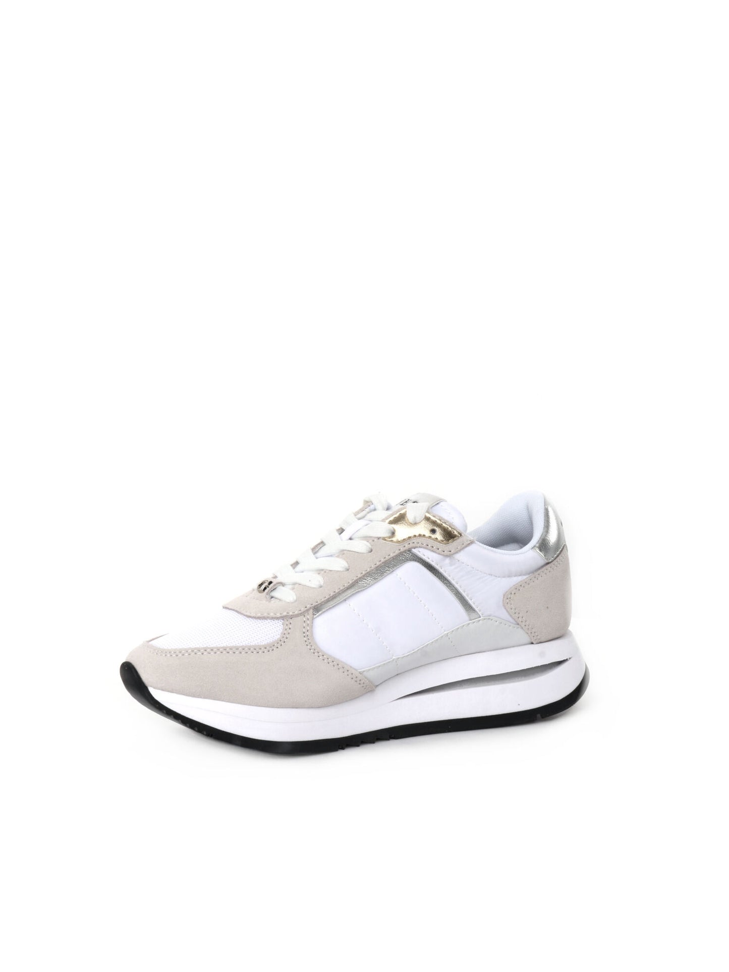 SNEAKERS ENERGY GUESS DONNA BIANCO ARGENTO