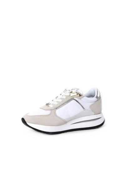 SNEAKERS ENERGY GUESS DONNA BIANCO ARGENTO