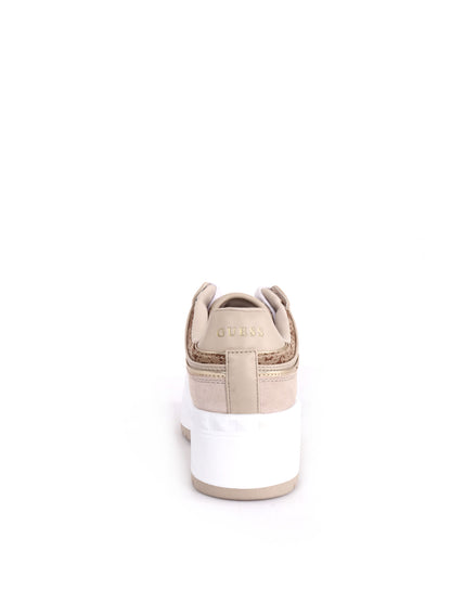 SNEAKERS RIDGEE2 GUESS DONNA BEIGE