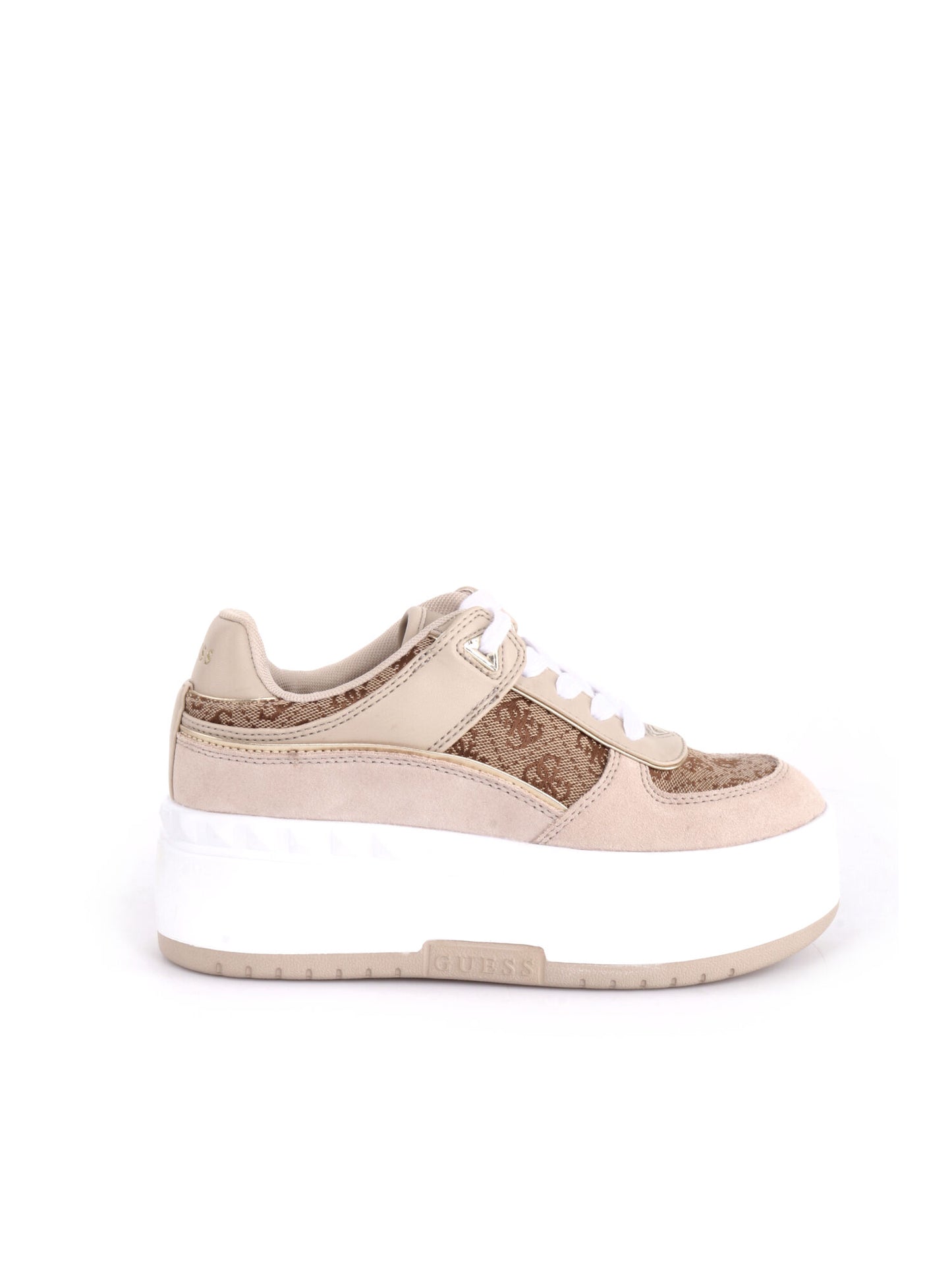 SNEAKERS RIDGEE2 GUESS DONNA BEIGE