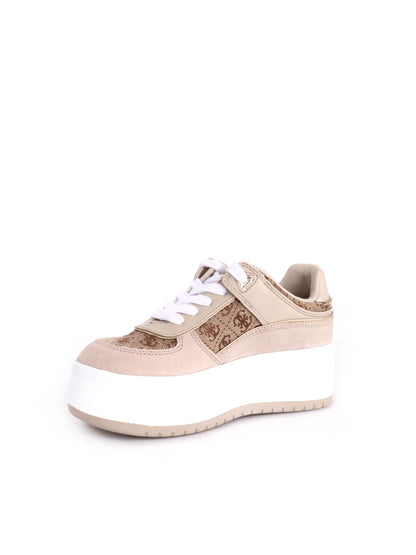 SNEAKERS RIDGEE2 GUESS DONNA BEIGE