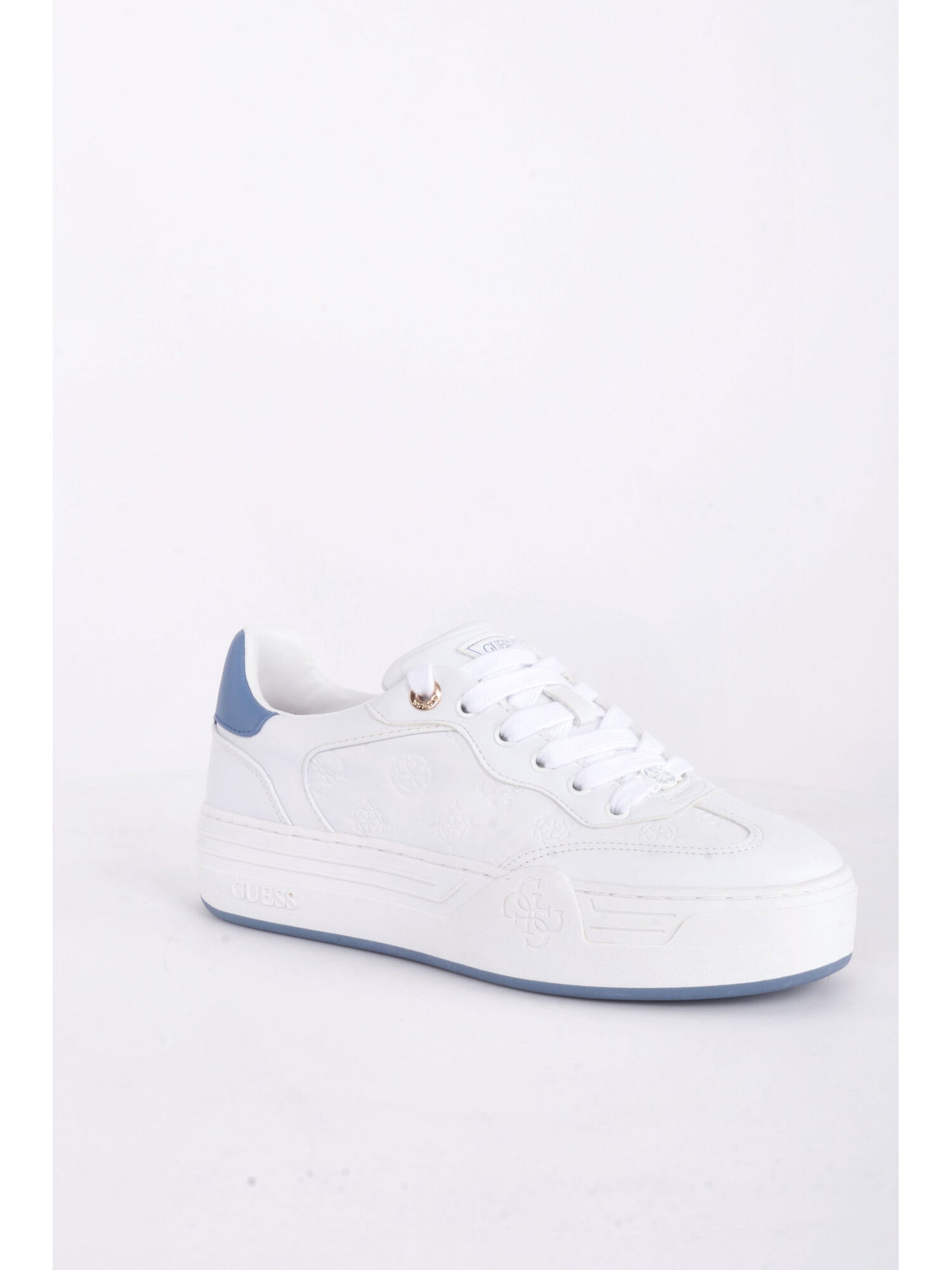 SNEAKERS SWOLE GUESS DONNA BIANCO-BLU