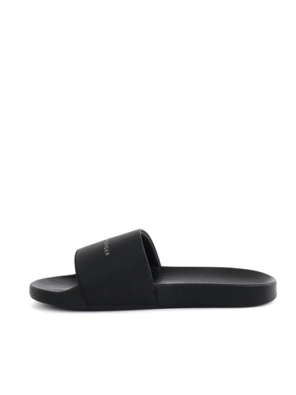 CIABATTE SLIDE TOMMY JEANS UOMO NERO