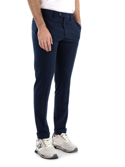 Pantalone classico FB da uomo in blu elegante e confortevole