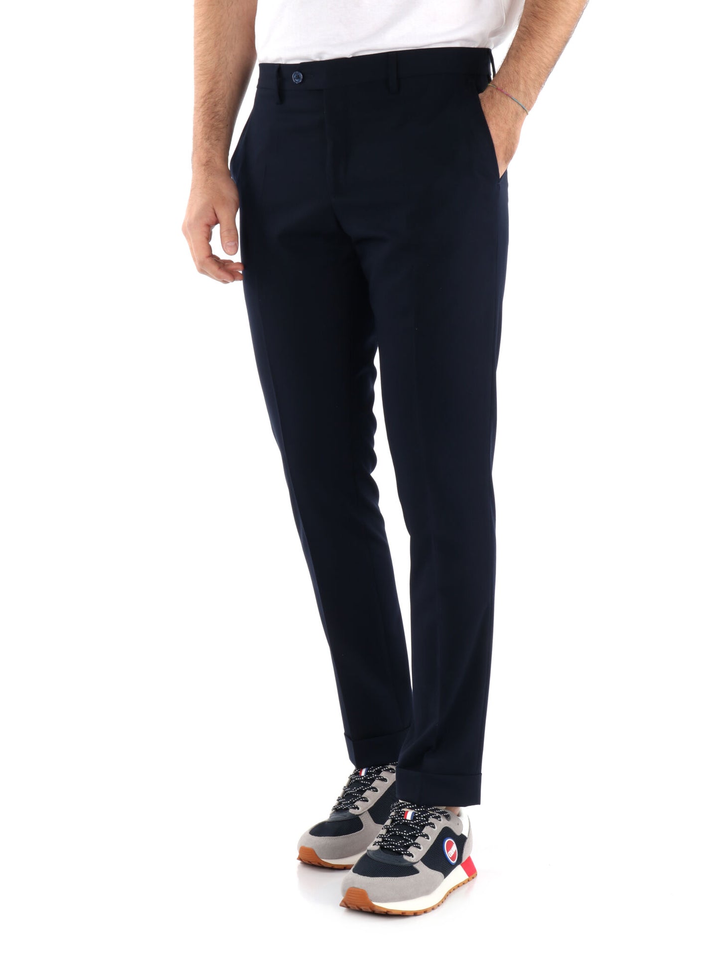 PANTALONE CLASSICO FB UOMO BLU