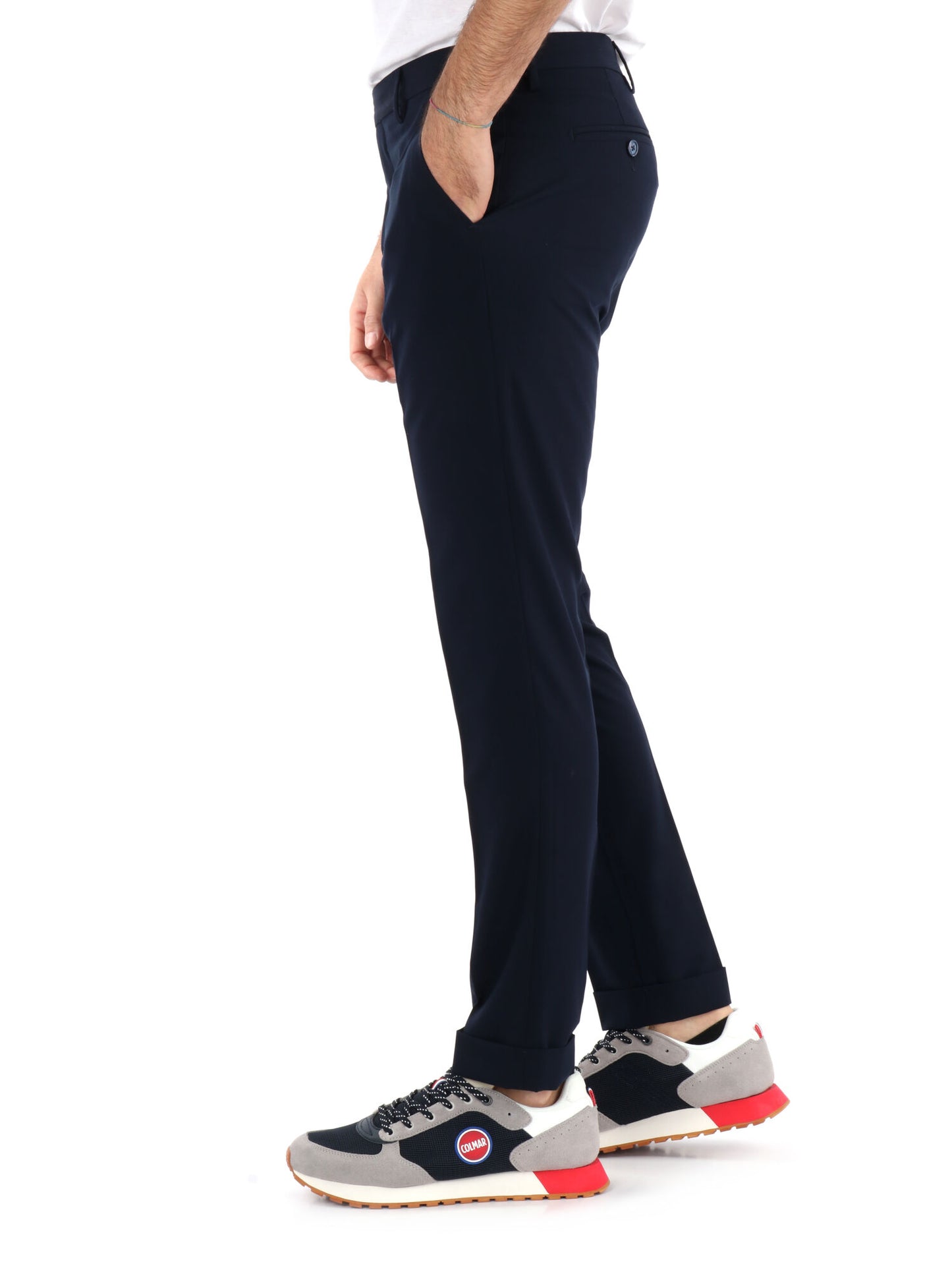 PANTALONE CLASSICO FB UOMO BLU