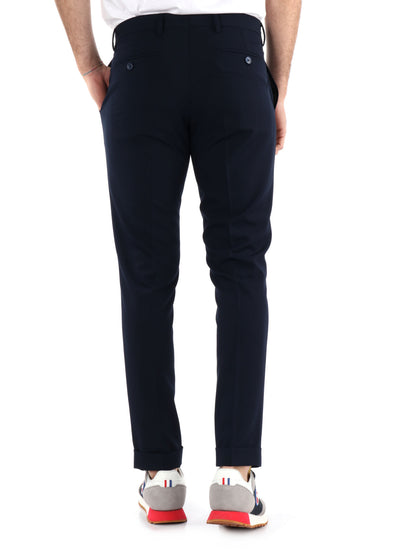 PANTALONE CLASSICO FB UOMO BLU