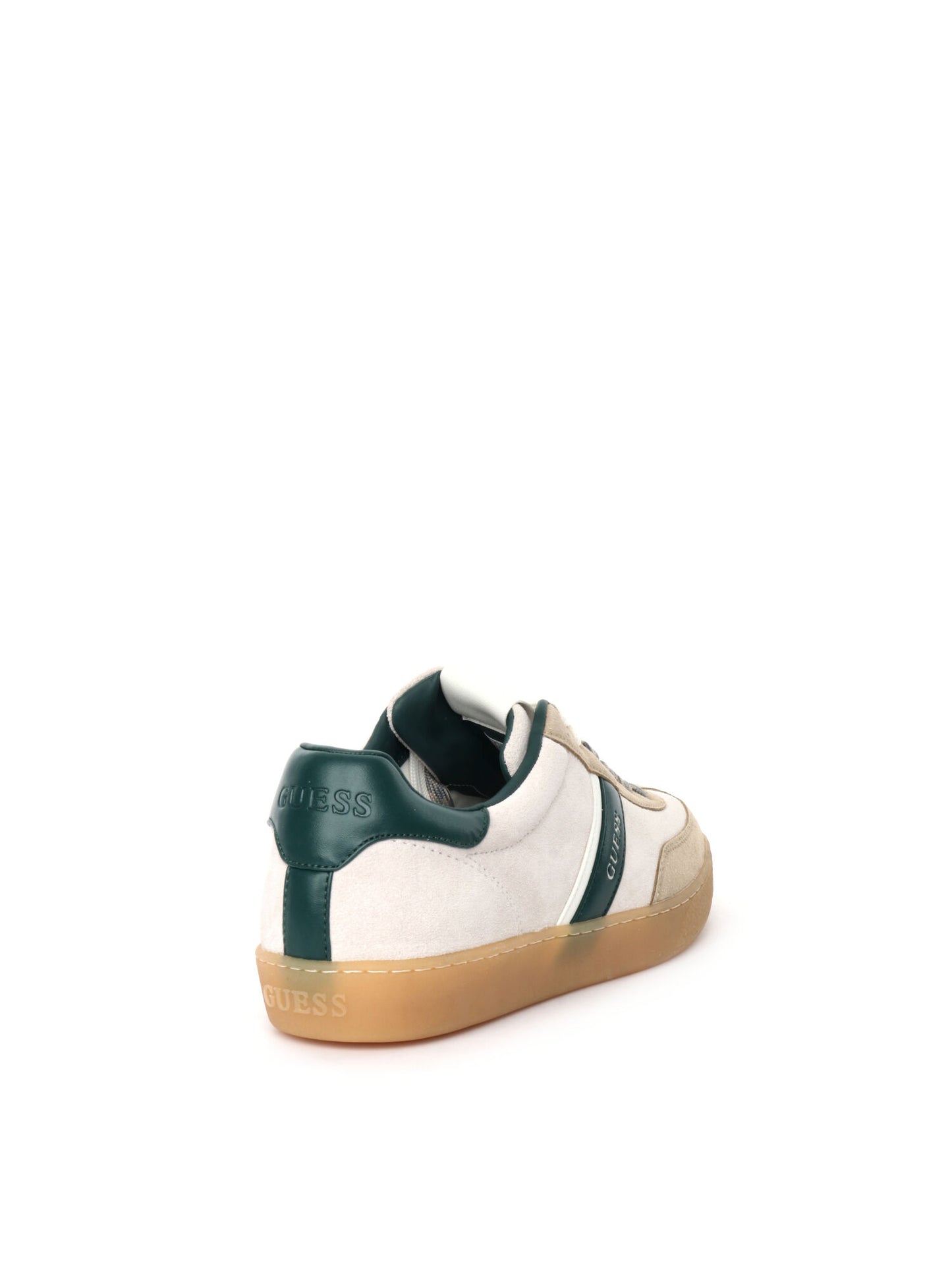 SNEAKERS NOLA III GUESS UOMO BIANCO-VERDE
