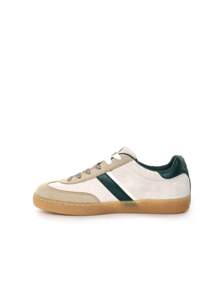 SNEAKERS NOLA III GUESS UOMO BIANCO-VERDE