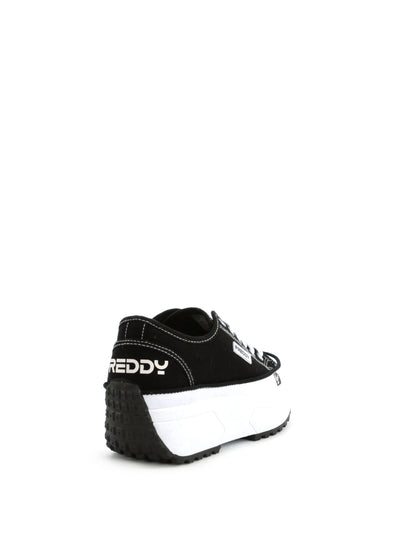 Sneakers GripWalk Freddy da donna nere, comfort e stile quotidiano