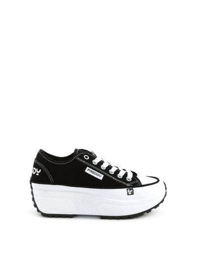 Sneakers GripWalk Freddy da donna nere, comfort e stile quotidiano