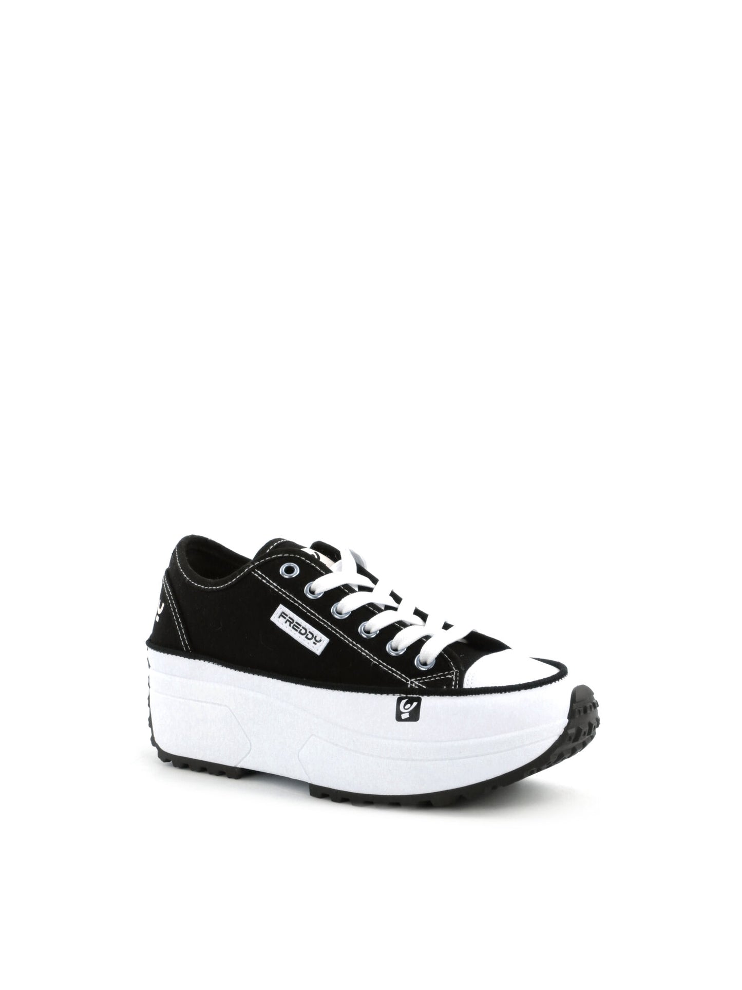 Sneakers GripWalk Freddy da donna nere, comfort e stile quotidiano