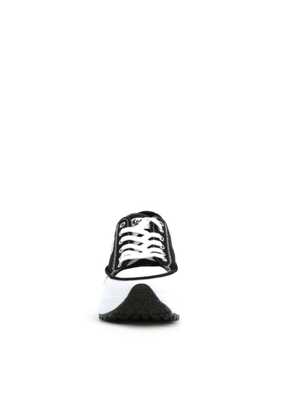 Sneakers GripWalk Freddy da donna nere, comfort e stile quotidiano