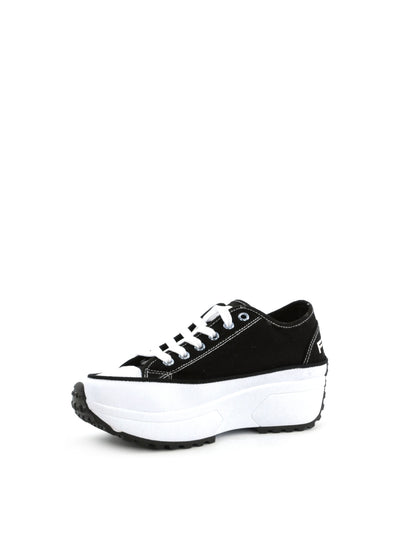 Sneakers GripWalk Freddy da donna nere, comfort e stile quotidiano