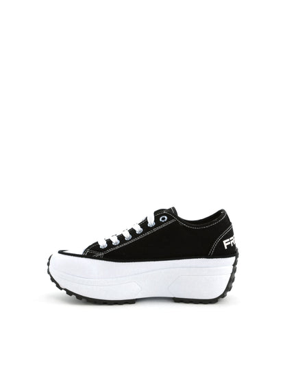 Sneakers GripWalk Freddy da donna nere, comfort e stile quotidiano