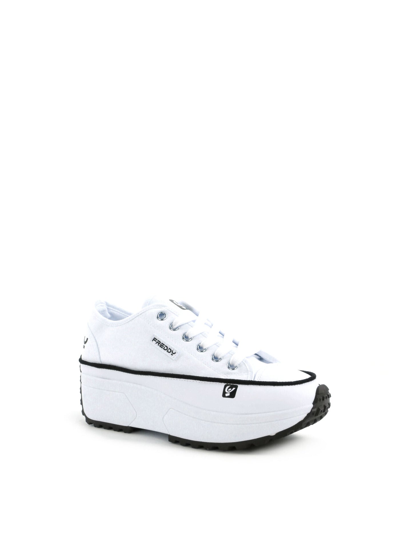 Sneakers GripWalk da donna bianche Freddy, comfort e stile quotidiano