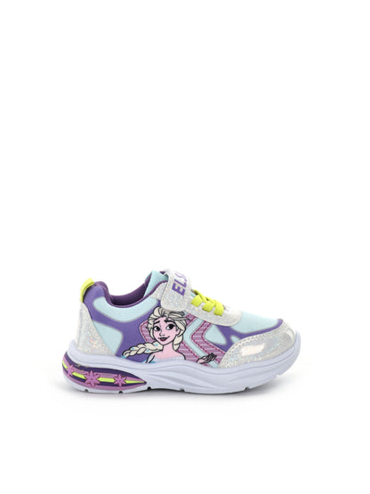 SNEAKERS ELSA CON LUCI LEOMIL BAMBINA BIANCO AZZURRO