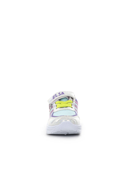 SNEAKERS ELSA CON LUCI LEOMIL BAMBINA BIANCO AZZURRO