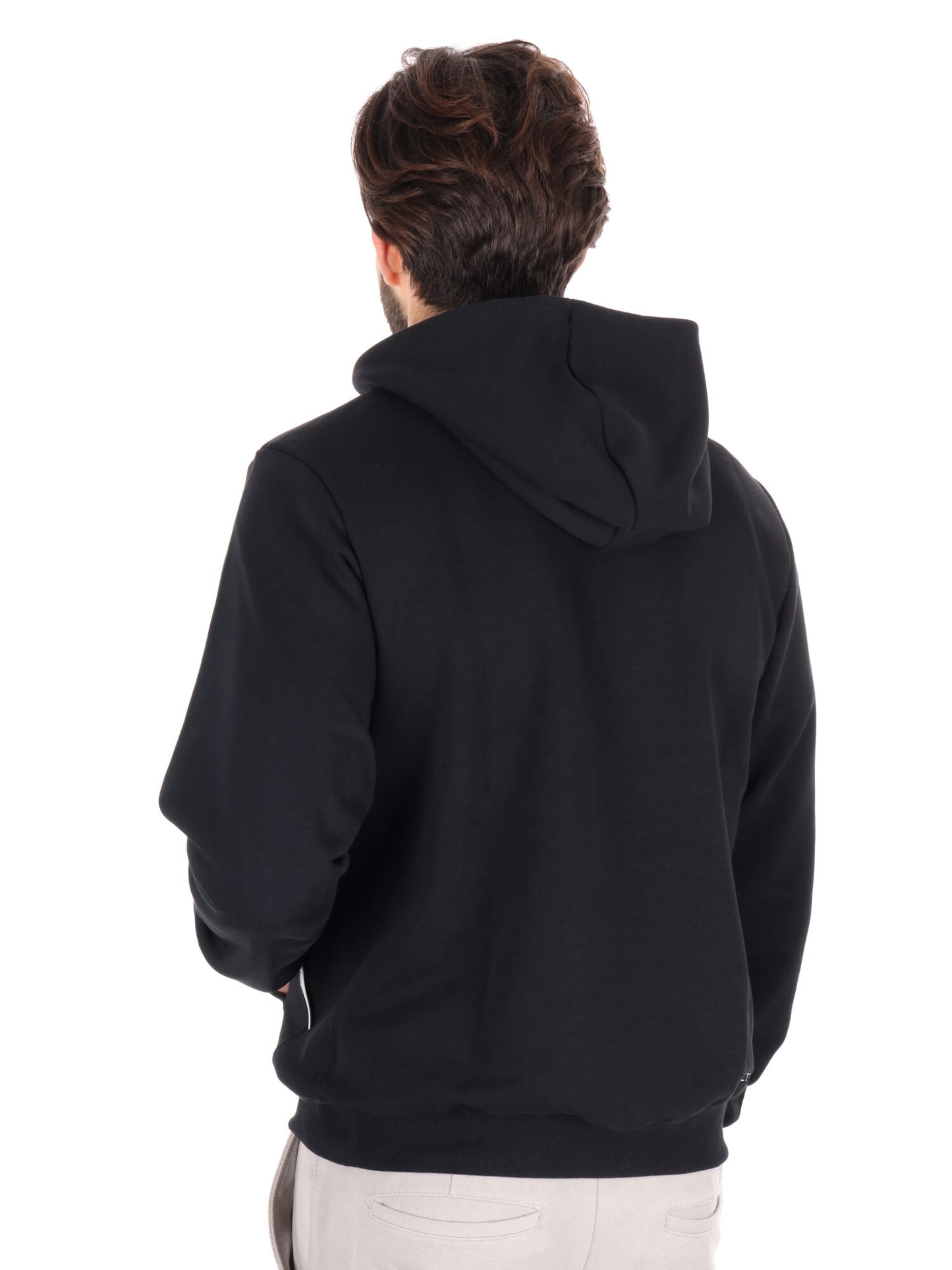 FELPA CON CAPPUCCIO NIKE UOMO NERO