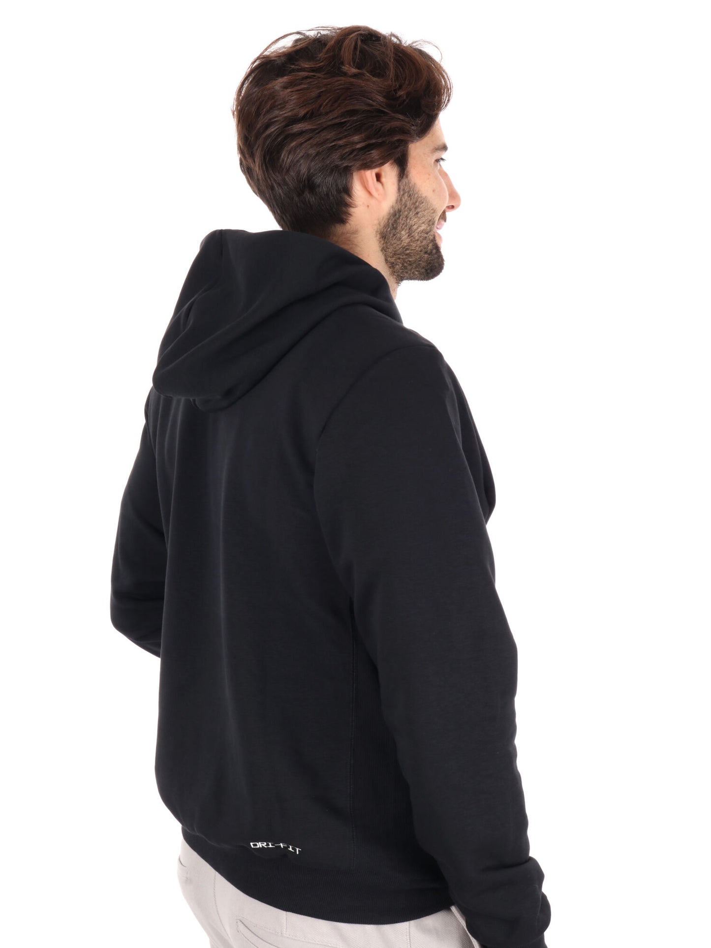 FELPA CON CAPPUCCIO NIKE UOMO NERO