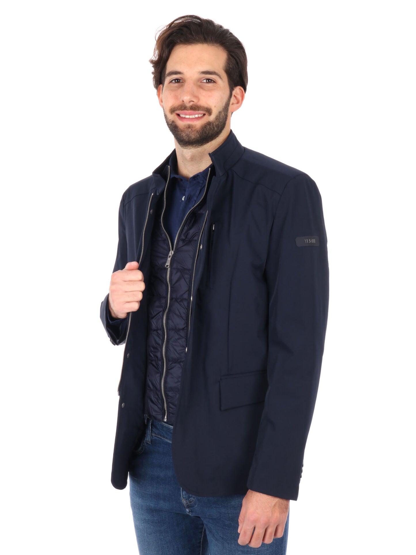 GIACCA IDROREPELLENTE YES ZEE UOMO BLU