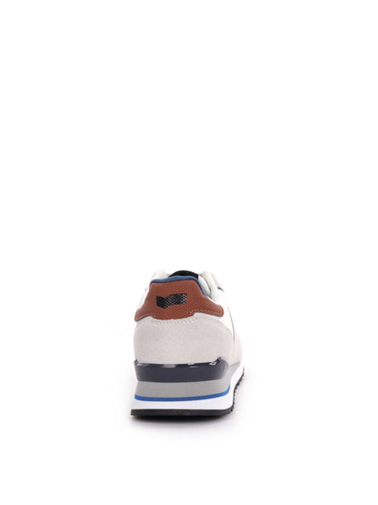 GAS SNEAKERS - BIANCO-MARRONE