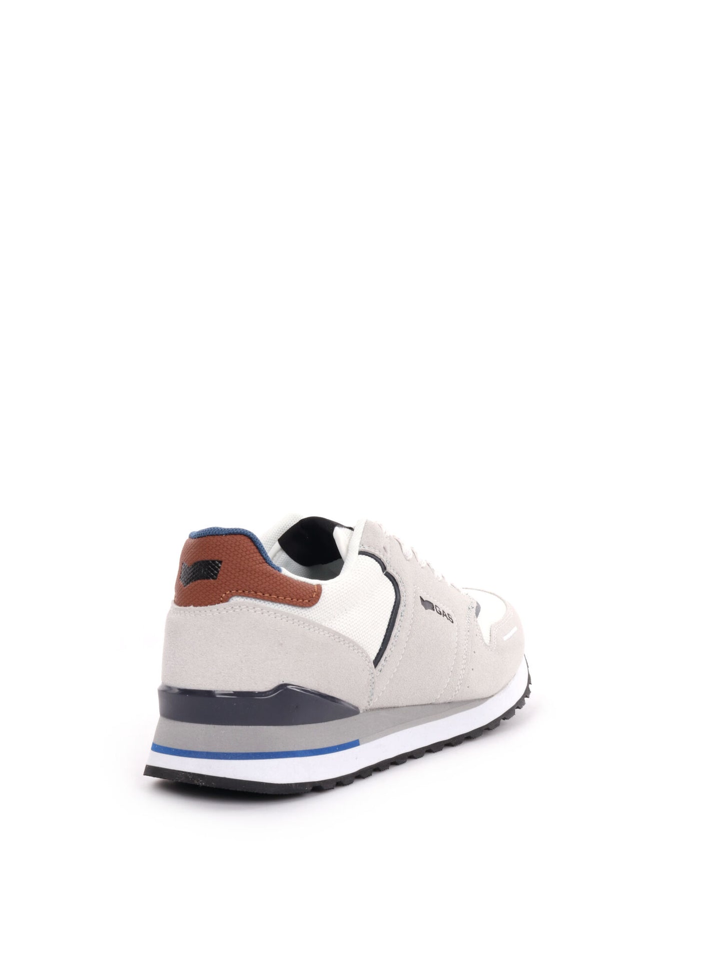 GAS SNEAKERS - BIANCO-MARRONE