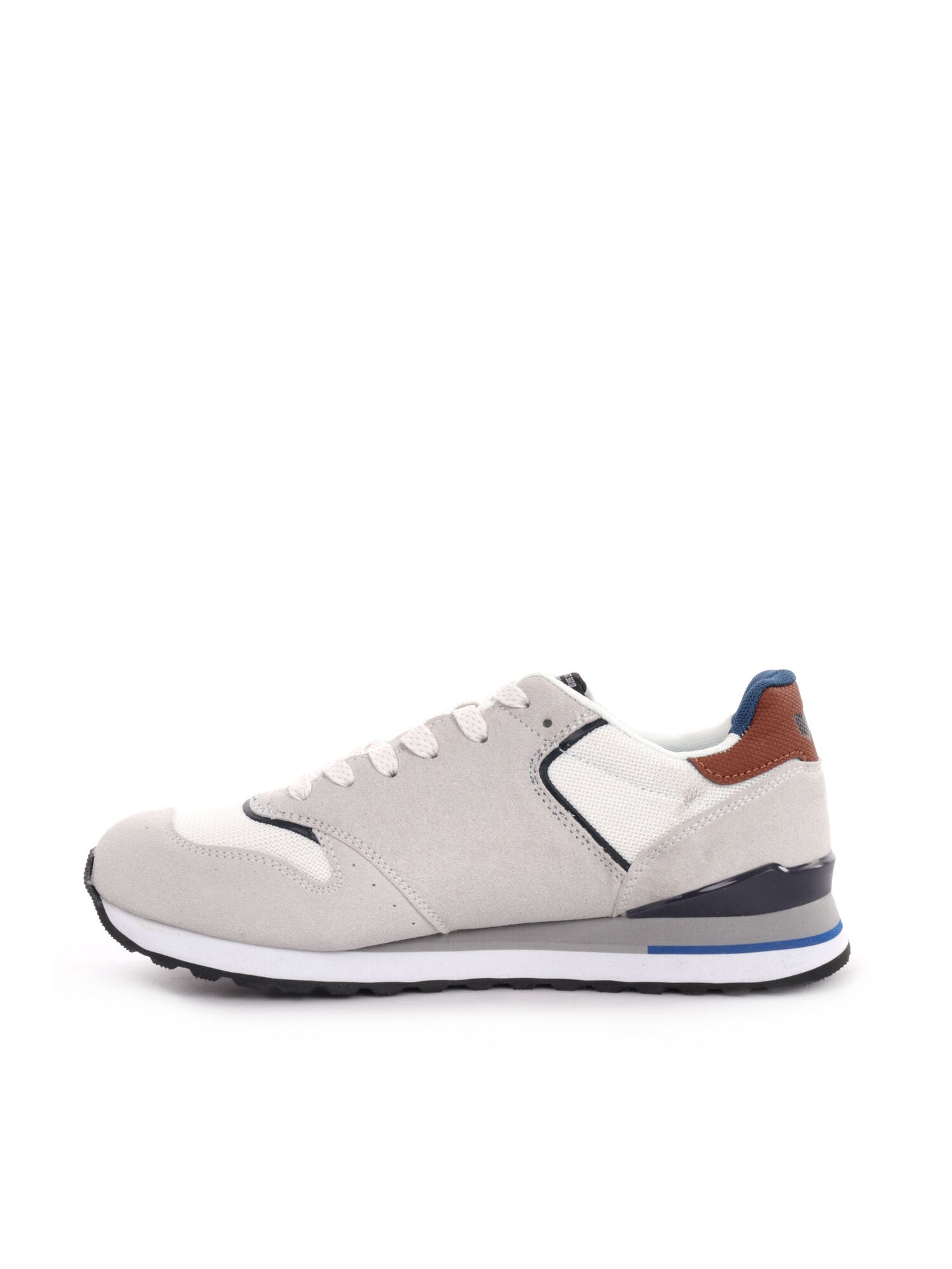 GAS SNEAKERS - BIANCO-MARRONE