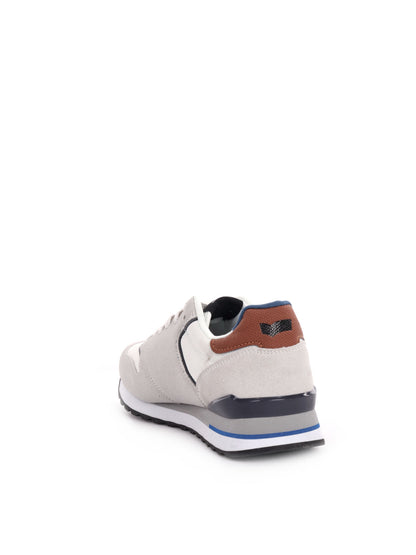 GAS SNEAKERS - BIANCO-MARRONE