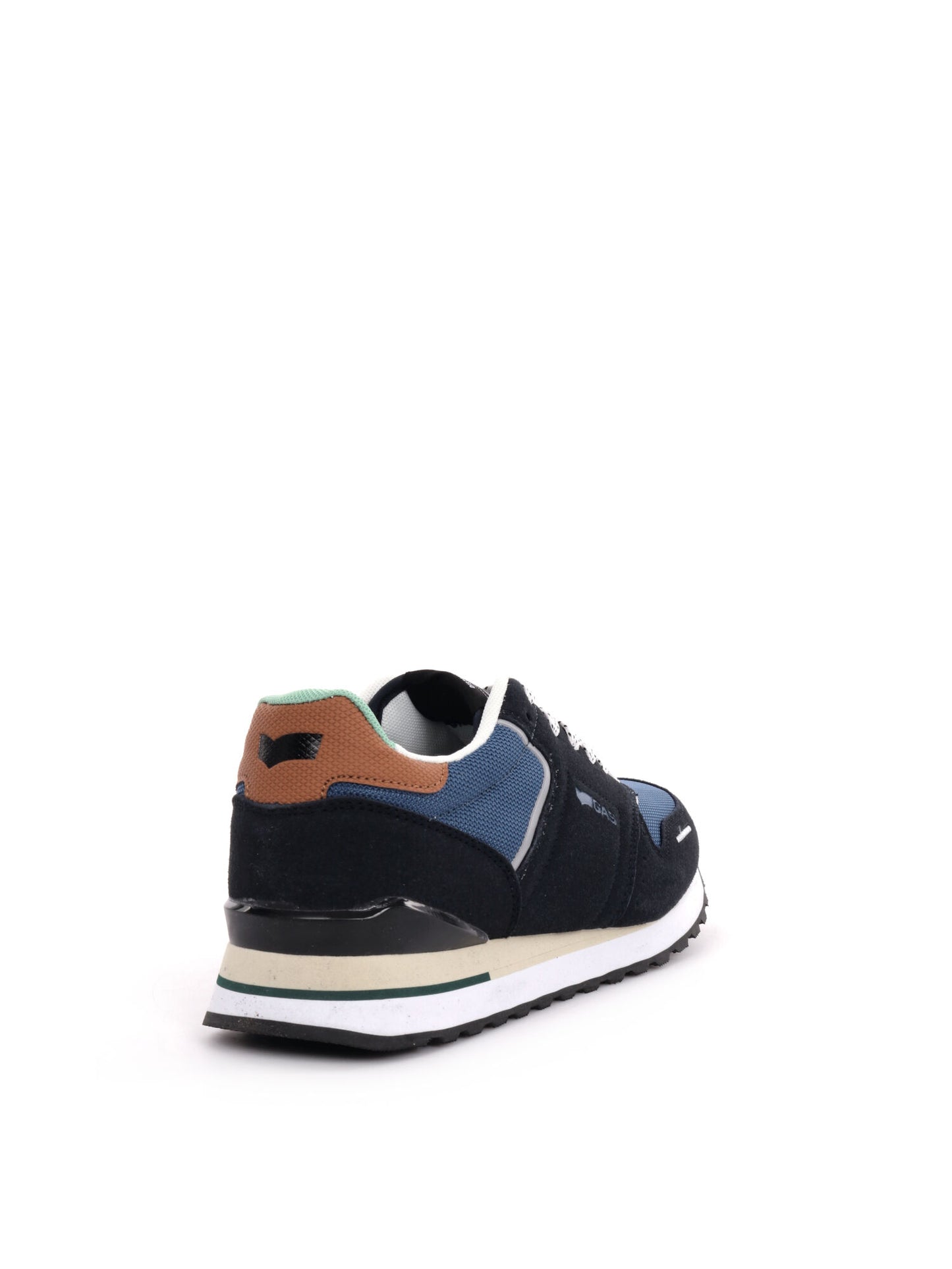 GAS SNEAKERS - BLU-MARRONE