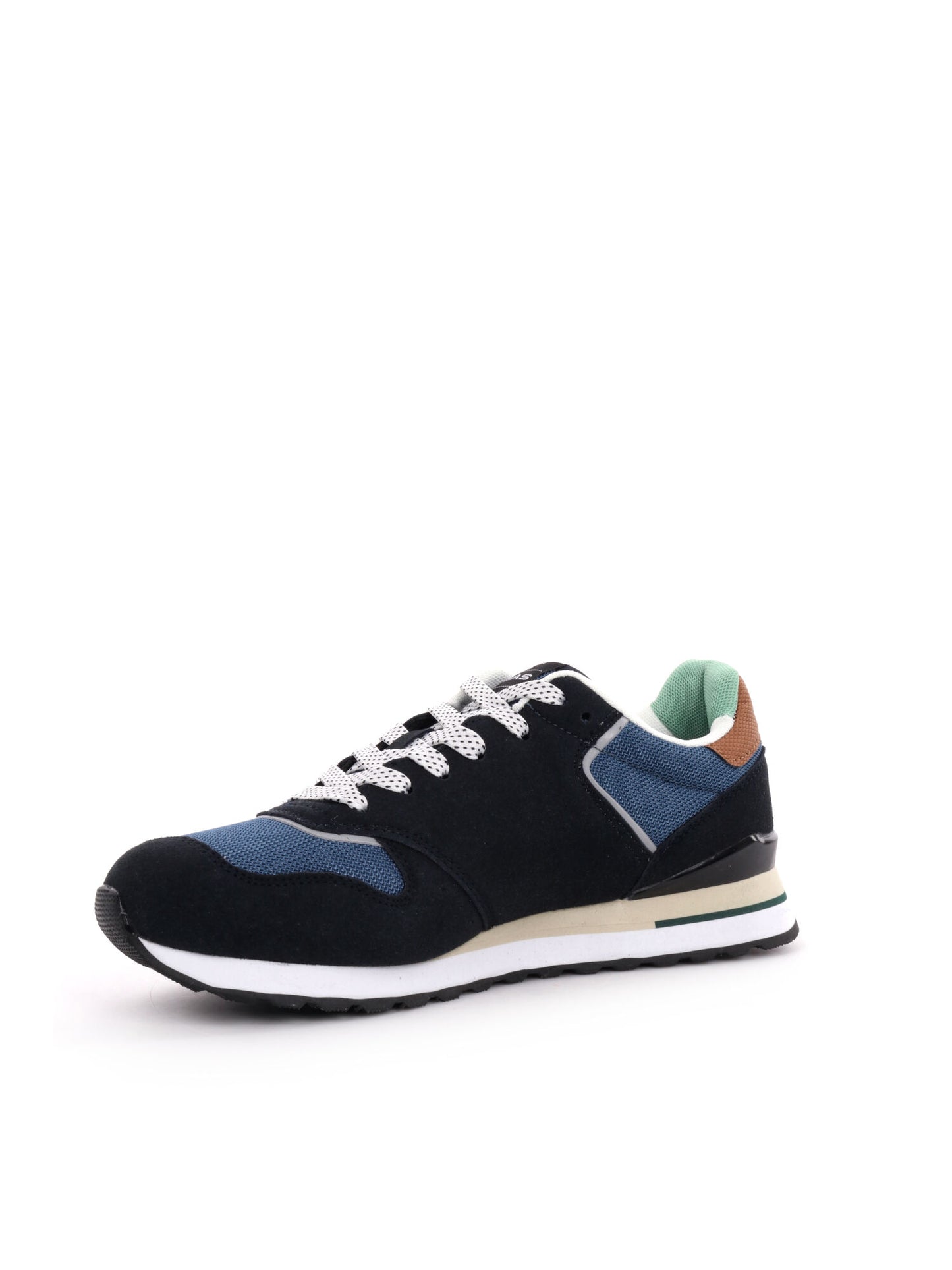 GAS SNEAKERS - BLU-MARRONE