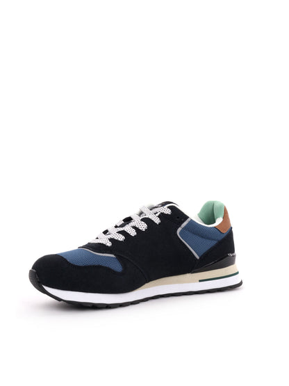 GAS SNEAKERS - BLU-MARRONE