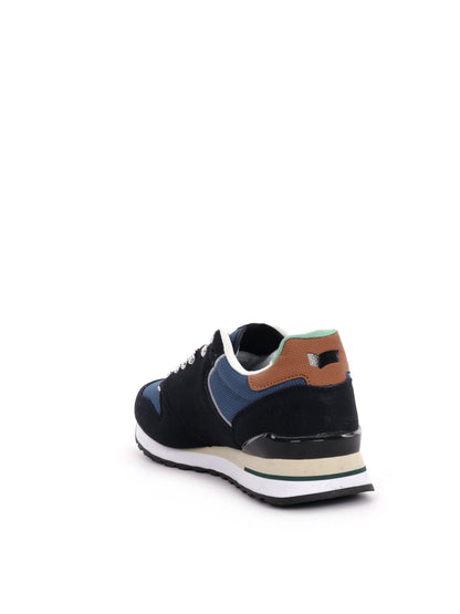 GAS SNEAKERS - BLU-MARRONE