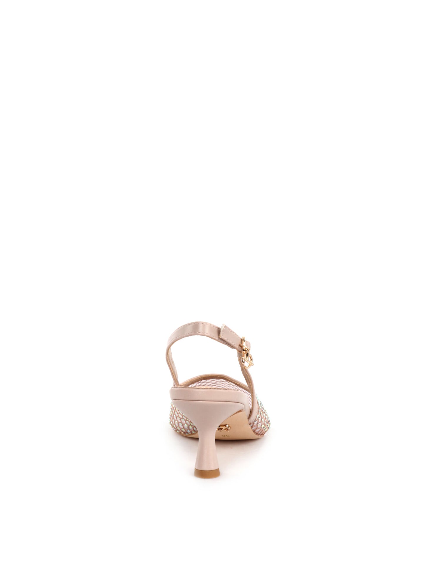 SLINGABCK CON STRASS CLYO' DONNA BEIGE