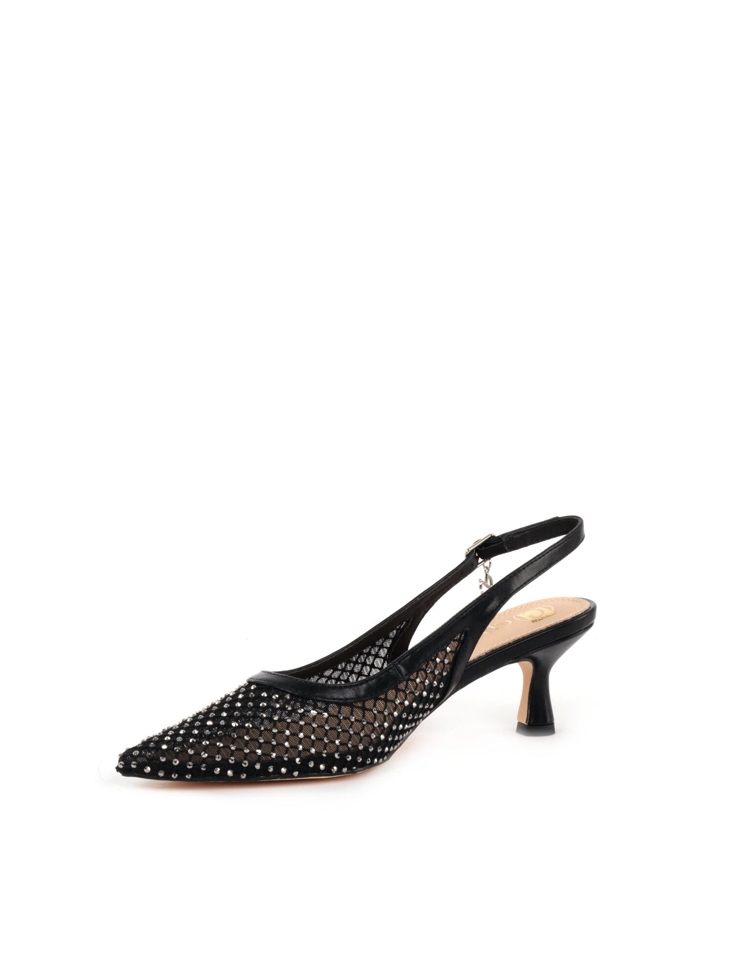SLINGBACK CON STRASS CLYO' DONNA NERO