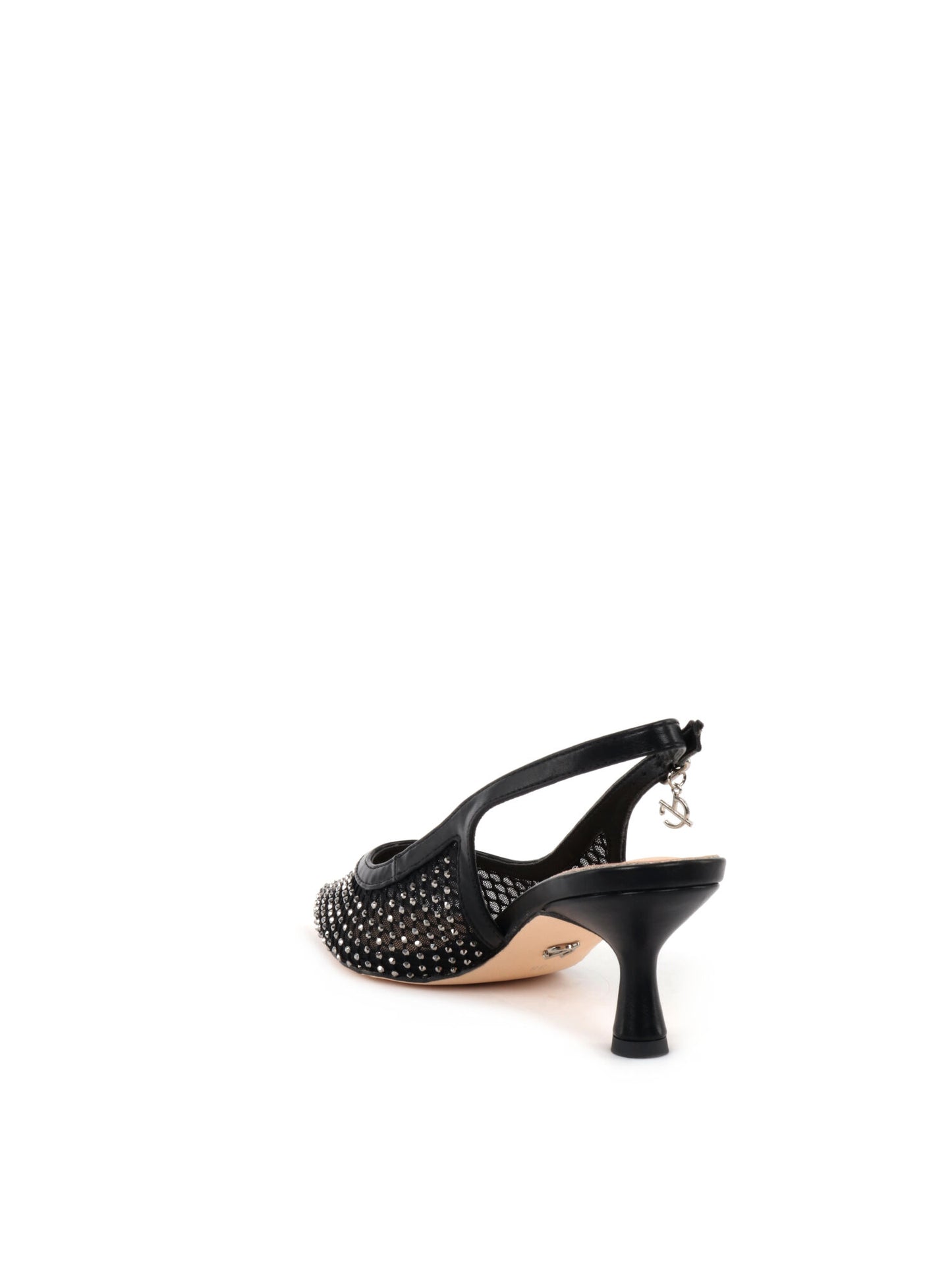 SLINGBACK CON STRASS CLYO' DONNA NERO